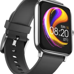 boAt Storm Pro with 4.52 cm(1.78″) Modes, Cricket Scores Smartwatch  (Metal Black Strap, Free Size)